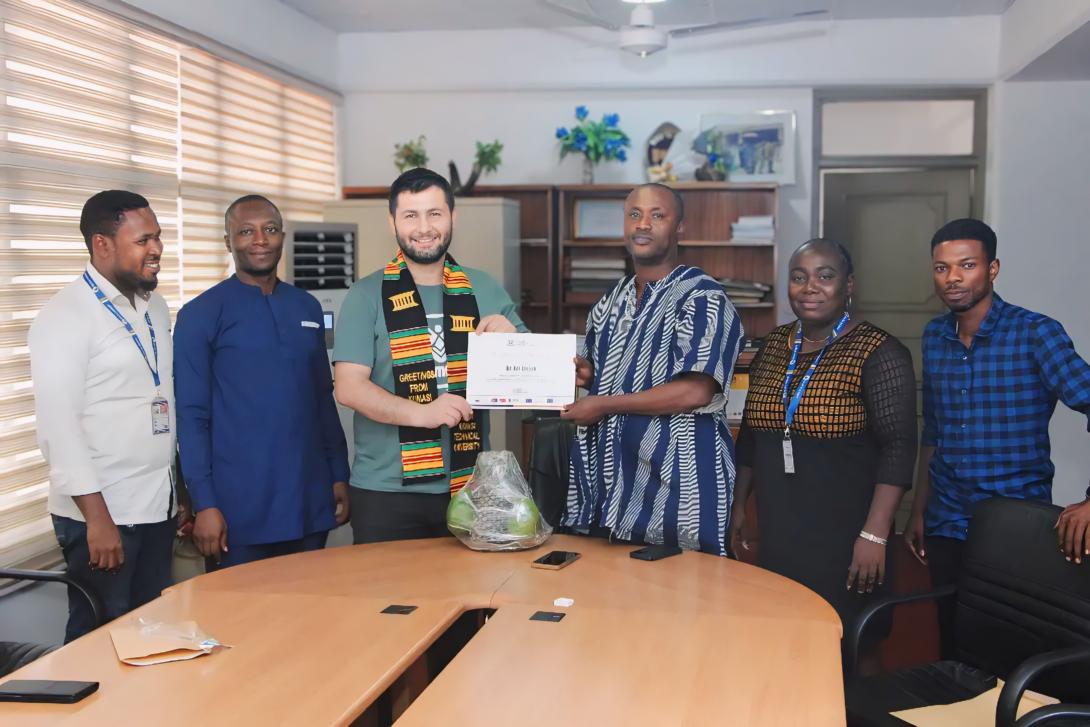 SIVAS CUMHURIYET UNIVERSITY SCHOLAR ENGAGES KUMASI TECHNICAL UNIVERSITY STUDENTS ON ERASMUS+ EXCHANGE PROGRAMME